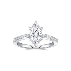 18k Art Deco Vintage Diamond Gemstone Ring